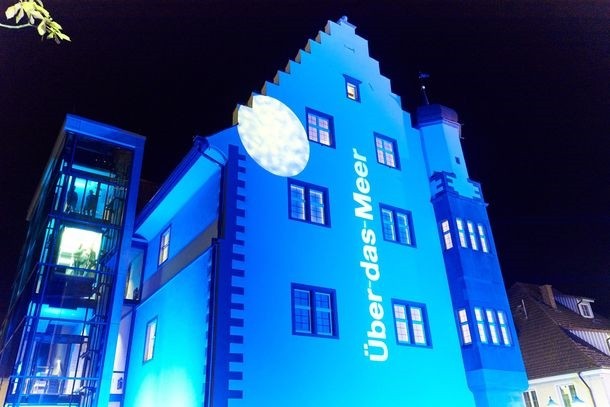  Kulturnacht, Beleuchtete Stadtbibliothek 