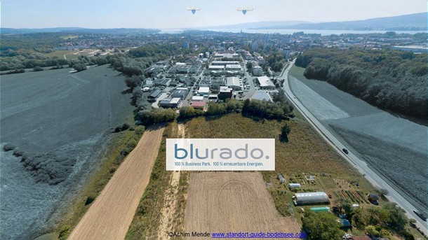  Neues Gewerbegebiet Kreuzbühl - BLURADO
Bild: Achim Mende, www.standort-guide-bodensee.com  