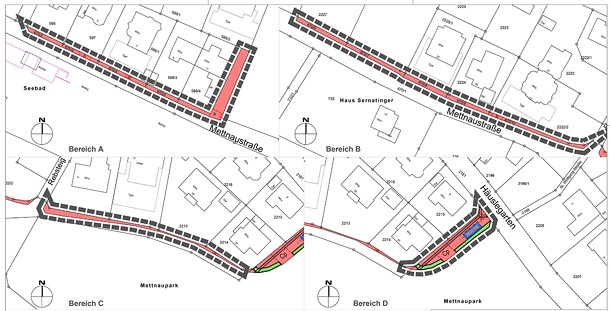  Planzeichnung Bebauungsplan "Mettnau, 9. Änderung - Mettnaustraße" | Bild: Stadt Radolfzell 