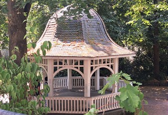 Pavillon im Stadtgarten wird saniert